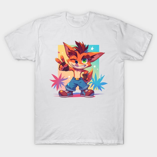 crash T-Shirt by Stephanie Francoeur Art